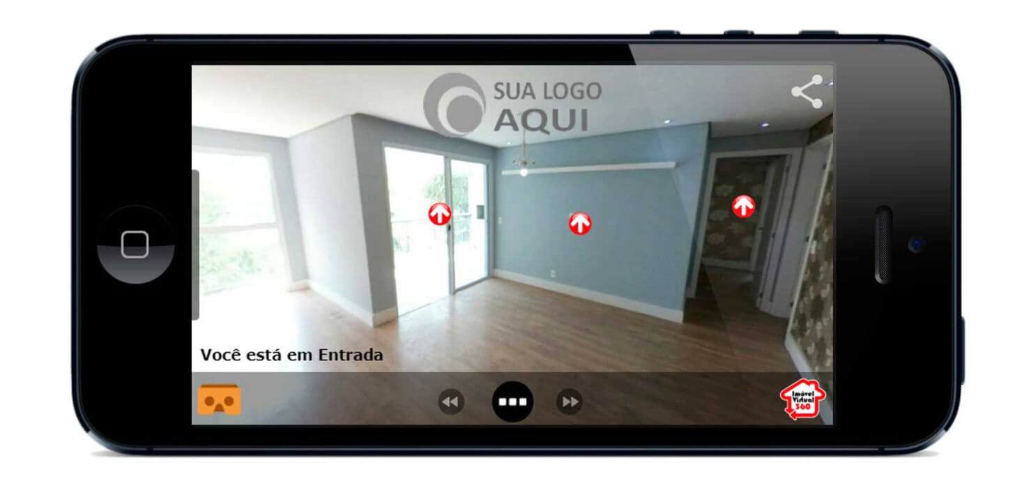 Tour Virtual 360 no smartphone