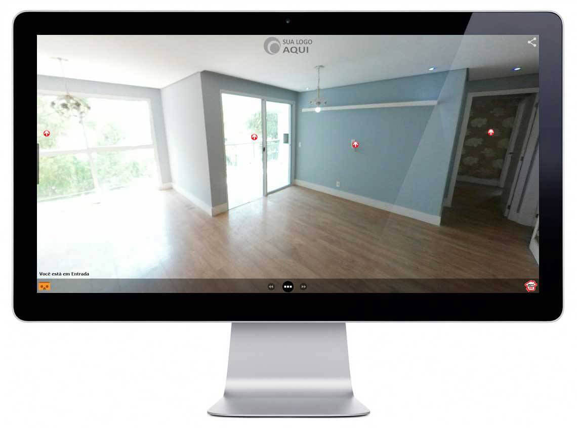 Tour Virtual no Computador