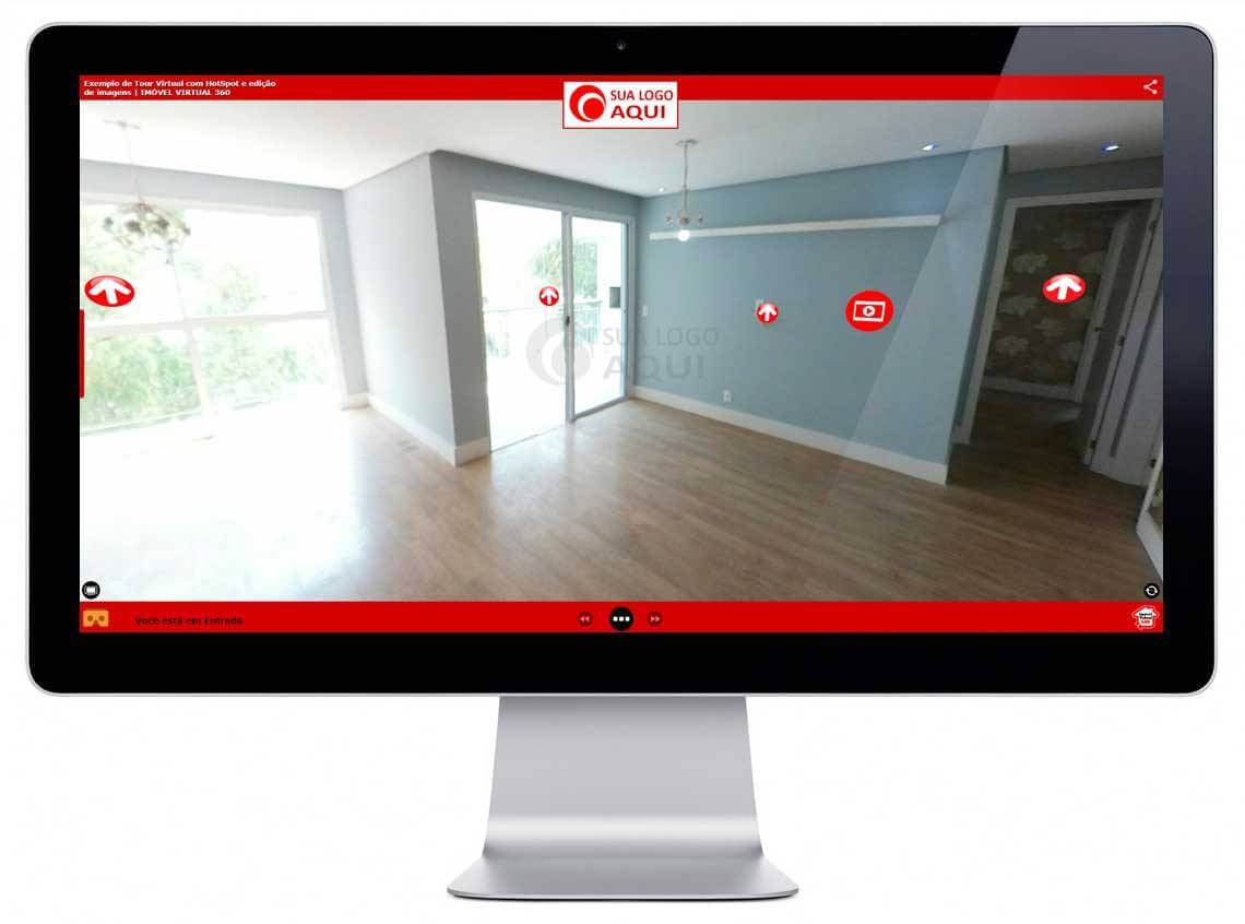 Exemplo de Tour virtual da Plataforma de criação de Tours Virtuais da IMOVEL VIRTUAL 360