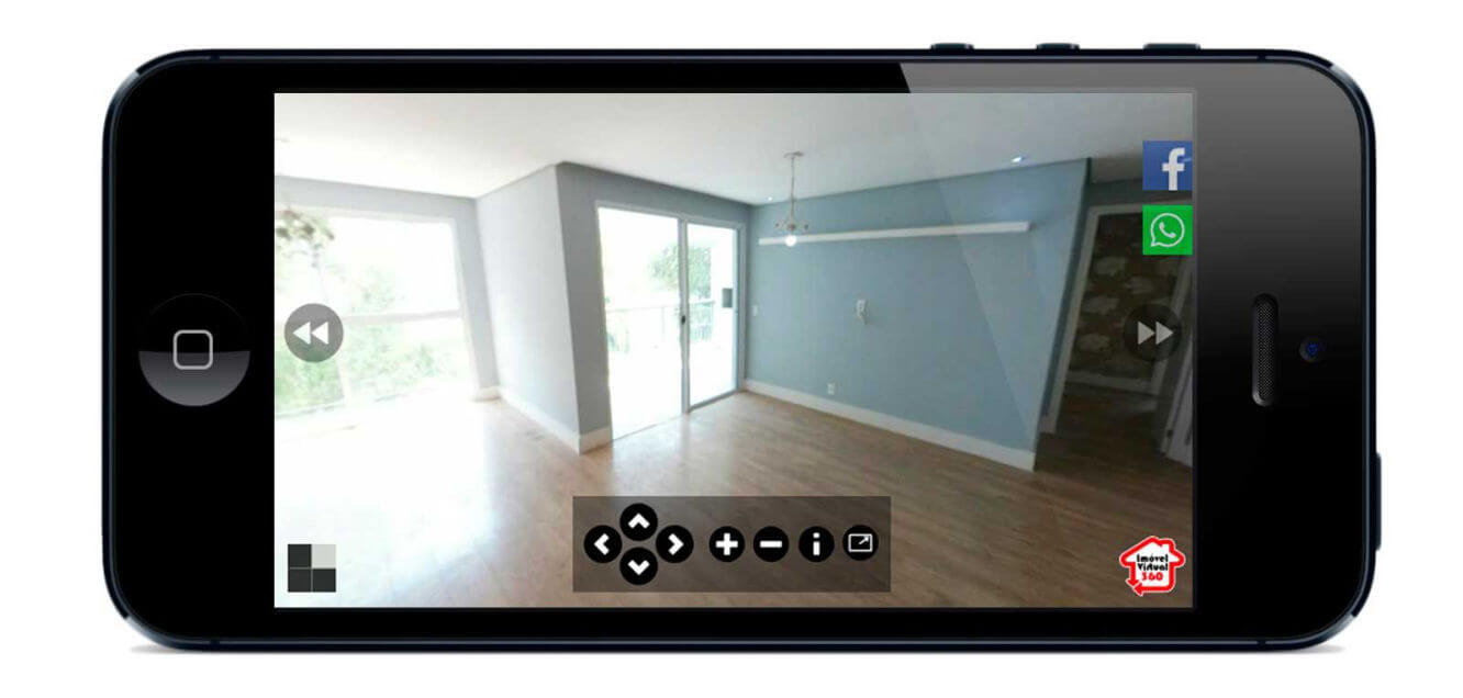 Tour Virtual 360 no smartphone