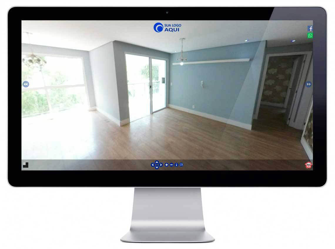Tour Virtual no Computador
