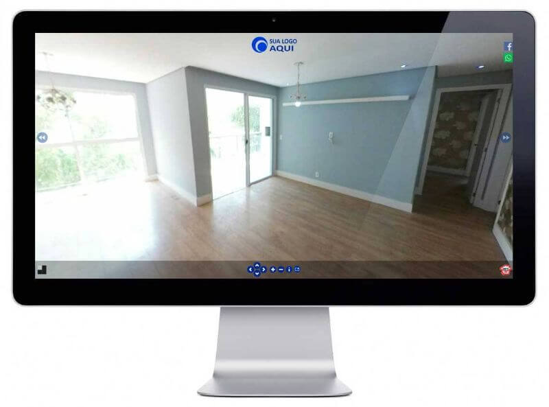 Exemplo de Tour virtual da Plataforma de criação de Tours Virtuais da IMOVEL VIRTUAL 360