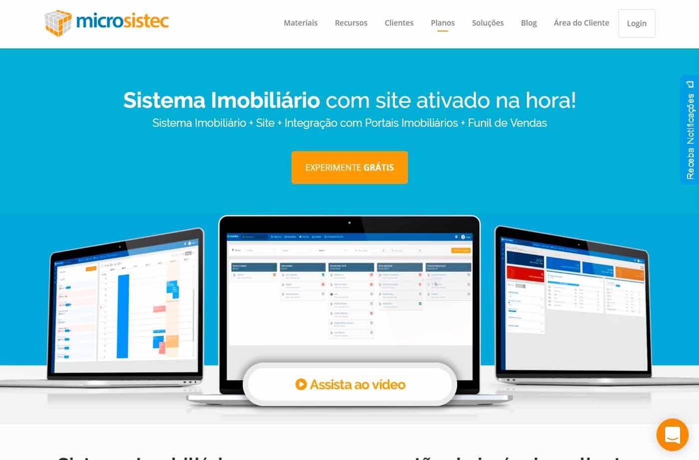 Sistema de sites que aceita Tour Virtual 360 graus