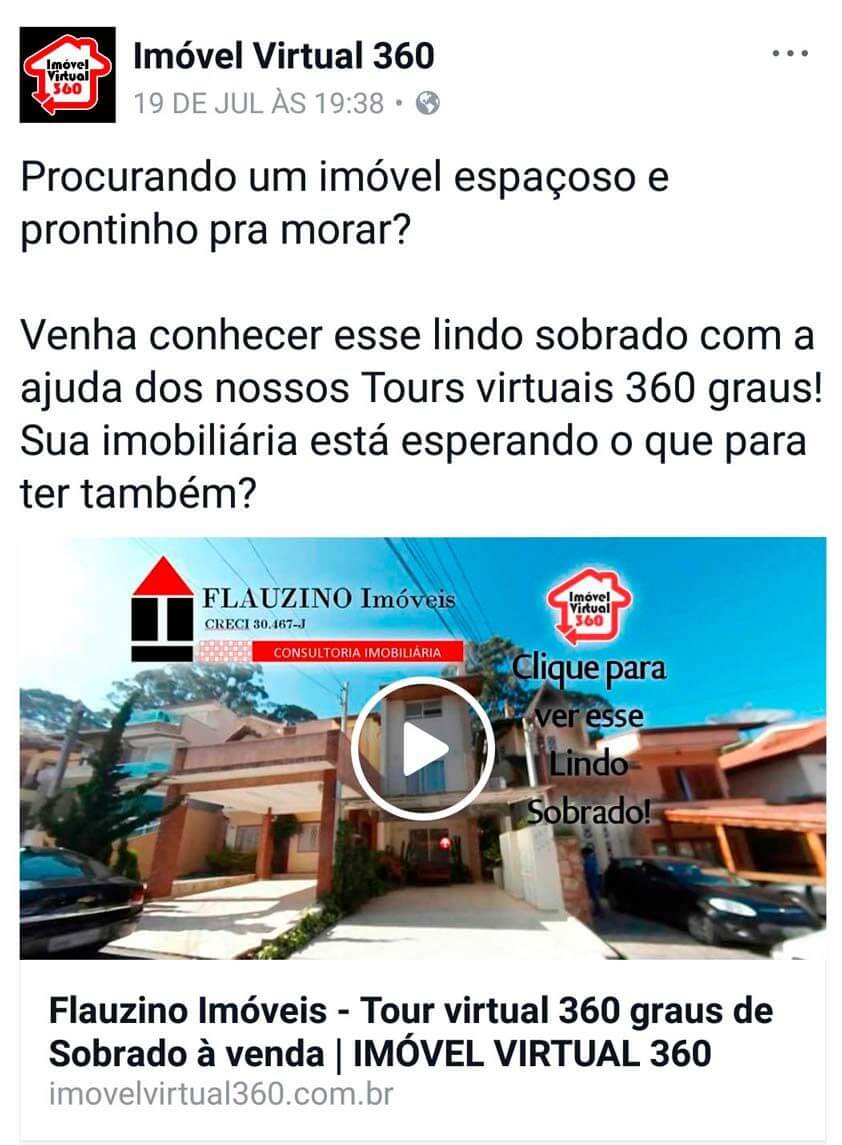 Tour virtual para imobiliarias